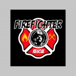 Hasiči - Firefighter ( požiarnik ) pánske tričko (nie mikina!!) s dlhými rukávmi vo farbe " metro " čiernobiely maskáč gramáž 160 g/m2 materiál 100%bavlna